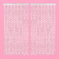 “Groovy & Engaged” 🪩 Disco Ball Foil Curtain by xo, Fetti