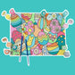 Easter Egg paint by number kit for kids and adults