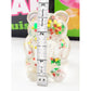 "Clear Conscience" 🐻 Clear Glitter Gummy Bear Squishy Toy with Star Confetti by Love and Repeat