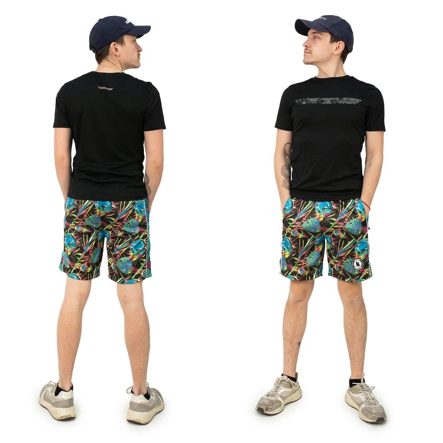 Boys Melting Baseball Gear Mid-length Short: 5 inch / Y-XS