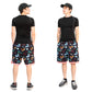 Boys Sneaker Flow Short: Black / Classic / Y XS