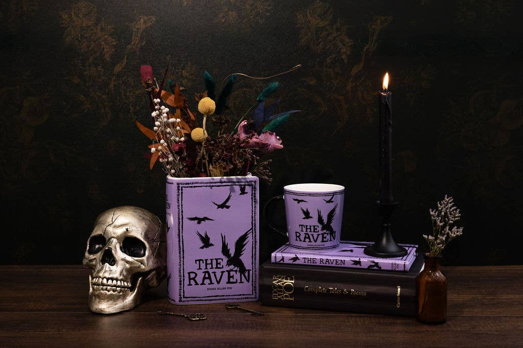 Literary home decor inspired by Poe’s The Raven