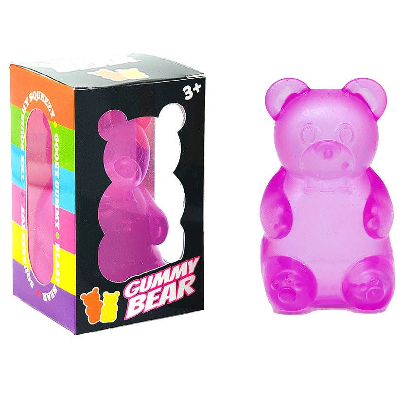 “Blue Bear, Big Chill” 🐻💙 Teardrop Bear Cube Squishy by Auraquise