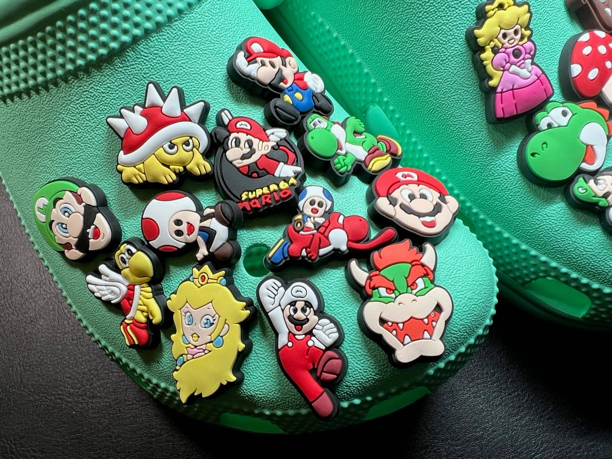 Durable shoe charms for DIY customization projects