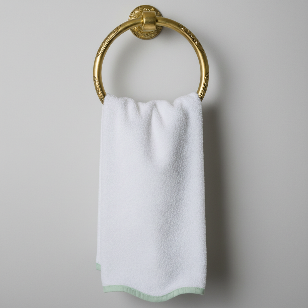 "Wrapped in Lotus" 🛁 Pink Piping Bath Sheet Set (2-Piece) by Lotus Linen