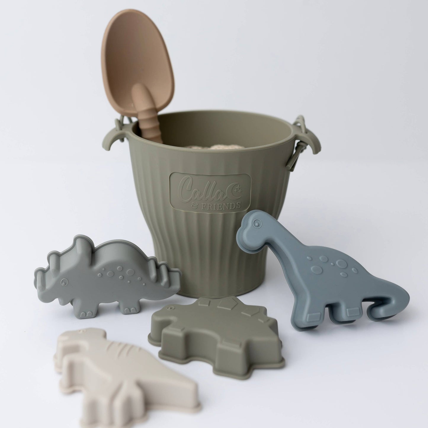 “Dominic’s Dino” 🦖 Silicone Beach Toy Set
