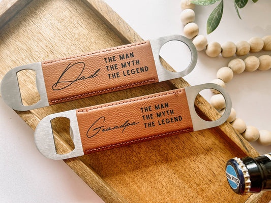“Open Book” 📖 Dad Bottle Opener: Dad