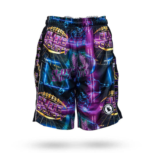 “Draft Pick” 🏈 Boys Elite Football Print Athletic Shorts by Flow Society