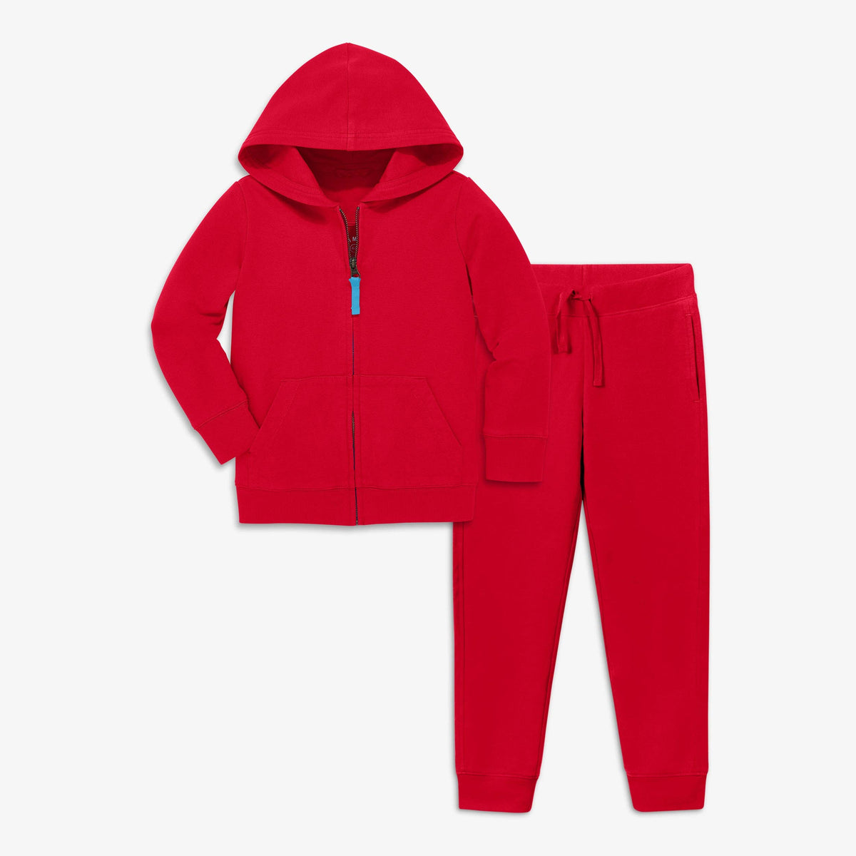 "Zip & Go" 🧥 Kids Zip Hoodie & Jogger Set by Primary