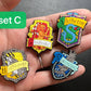 "Mischief Managed" 🪄 Harry Potter Croc Charm — Rubeus Hagrid by JuliesDecal