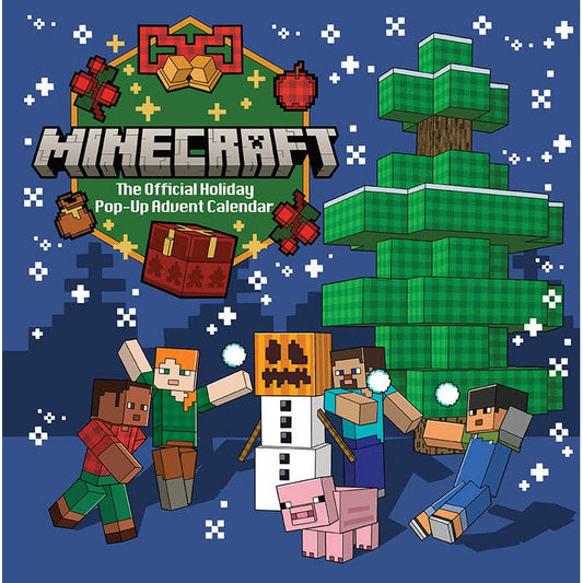 “Block the Halls” 🧱 Minecraft Advent Calendar – 25 Days of Pixel-Perfect Holiday Fun