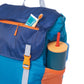 "Pack & Snooze" 🎒 Mimish Sleep-N-Pack Sleeping Bag — Enamel Blue, Persimmon & Navy (Big Kid)