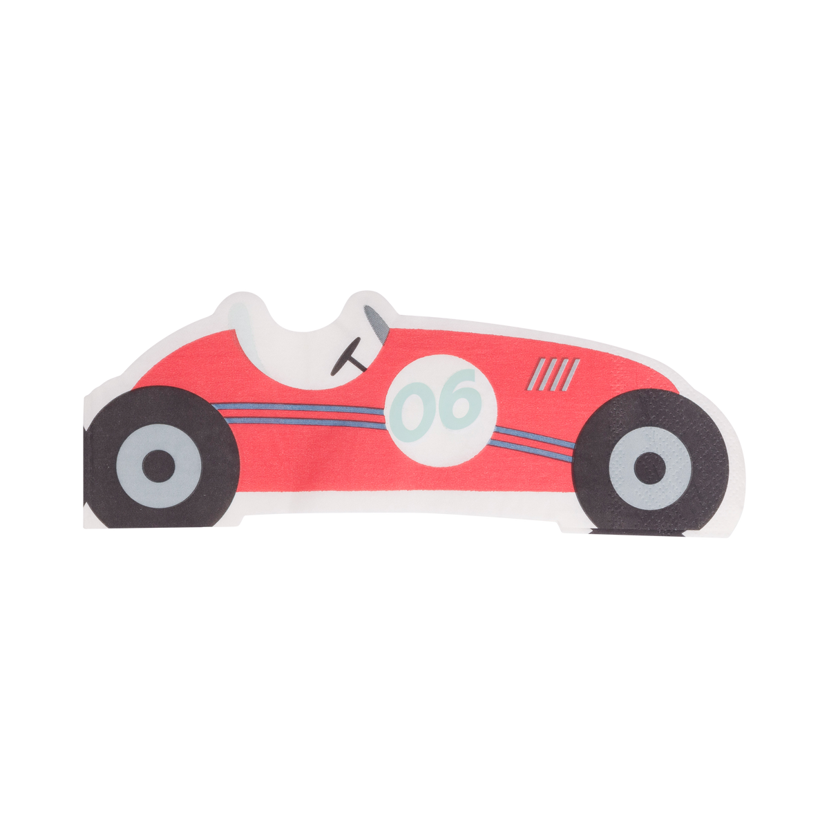 “Pit Stop” 🏁 Race Car Party Napkins by My Mind’s Eye