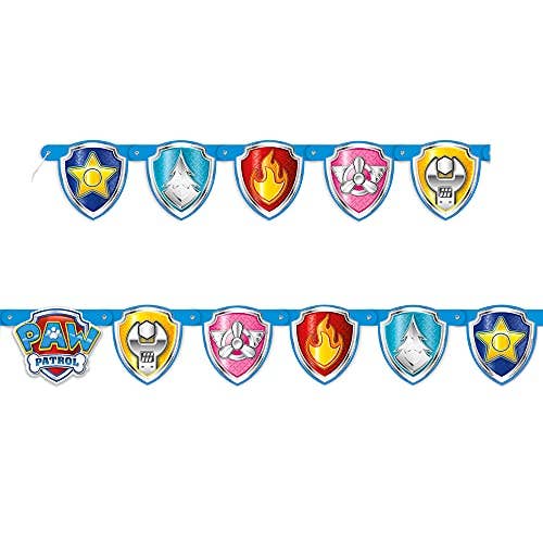 Paw Patrol jointed birthday banner 6.5 feet