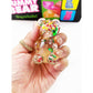 "Clear Conscience" 🐻 Clear Glitter Gummy Bear Squishy Toy with Star Confetti by Love and Repeat