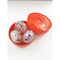 "Holiday Dim Sum" 🥟 Christmas Glitter Dumpling Squishy Toys (12 Steamers) by Love and Repeat