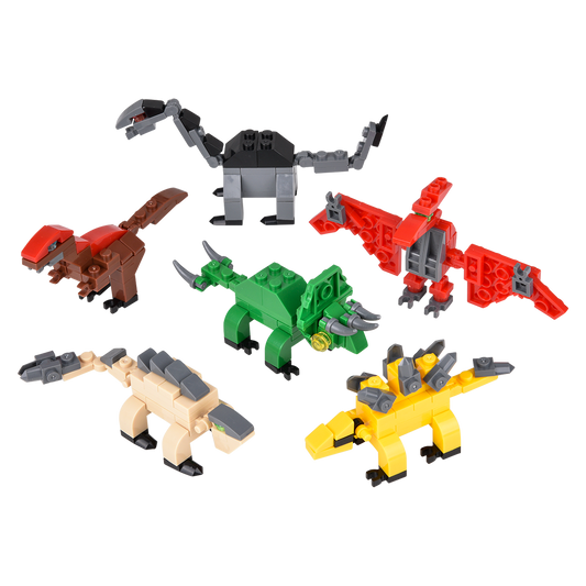 Mini dinosaur building block set for kids