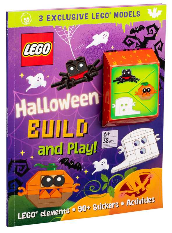 “Brick or Treat” 🎃👻 LEGO® Halloween Activity Book