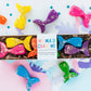 "Tail of Joy" 🧜 Glitter Mermaid Crayons by Wonder Hue Crayon Co.