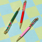 “Dear Santa, Define Good” ✏️ Holiday Confetti Pen Set by Packed Party