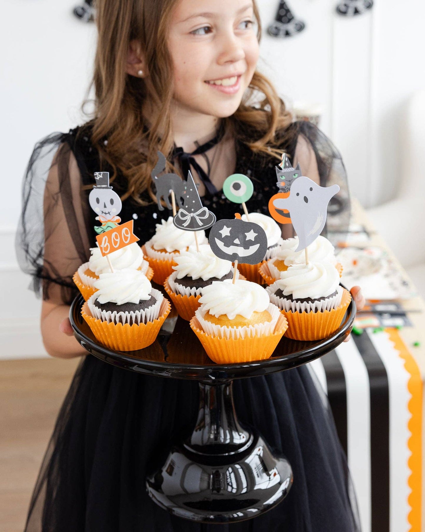 “Pick Your Poison” ☠️ Halloween Cupcake Party Picks (8 Count) by My Mind's Eye