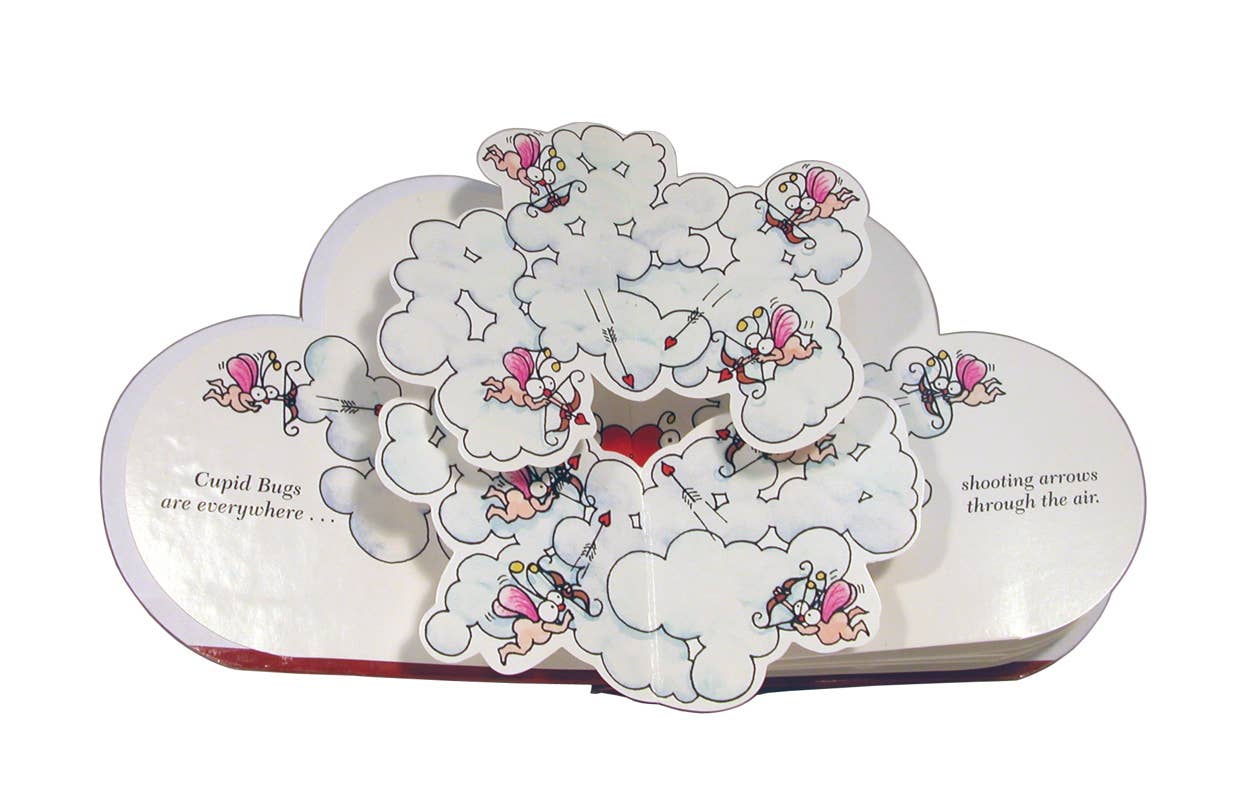 A playful pop-up book for your favorite Love Bug, full of fun and love-filled surprises!
