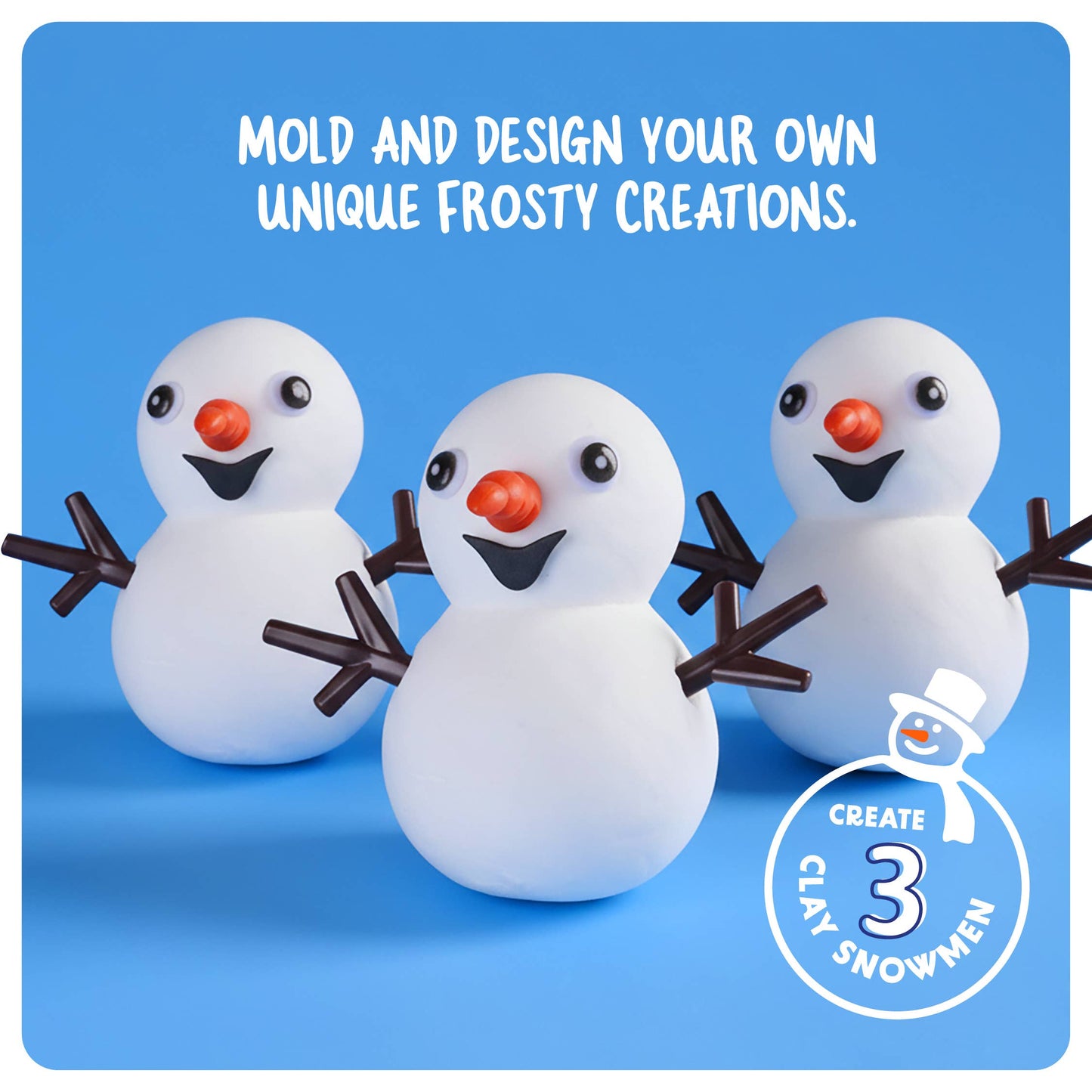 "Snow Squad" ⛄ Build-A-Snowman Outdoor Kit by Dan&Darci
