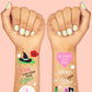 “Wicked Witch Emerald City Tats” 💚🩷 50 temporary tattoos, kids