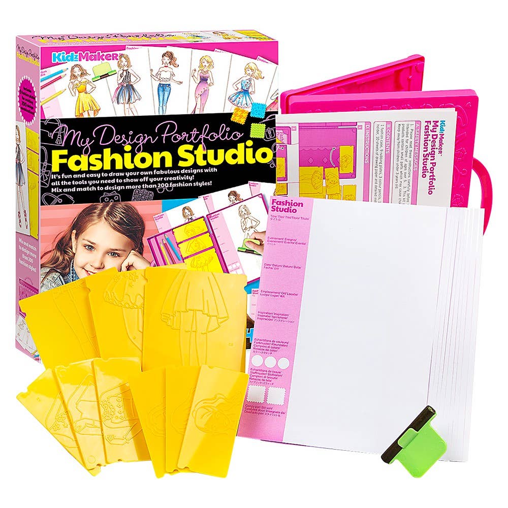 Creative sketching kit for young designers