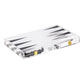Modern acrylic backgammon board for stylish game nights