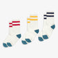 "Sock Drawer Hero" 🧦 Kids Athletic Socks — Solid 3-Pack