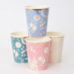 "Tea Time Garden" 🌺 English Garden Party Cups by Meri Meri