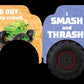 “Monster Truck Mash!” 🚚💥 Hot Wheels Monster Truck Board Book by Little Bee Books