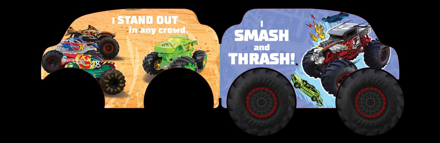 “Monster Truck Mash!” 🚚💥 Hot Wheels Monster Truck Board Book by Little Bee Books