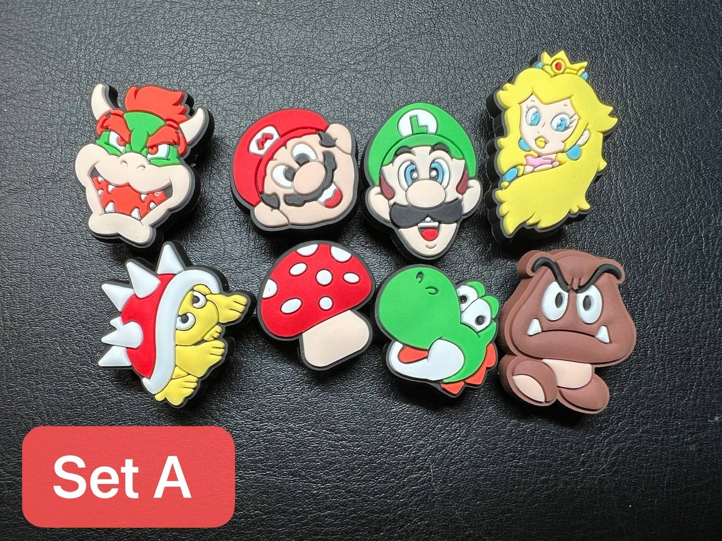 Non-toxic decorative shoe charms for kids and adults