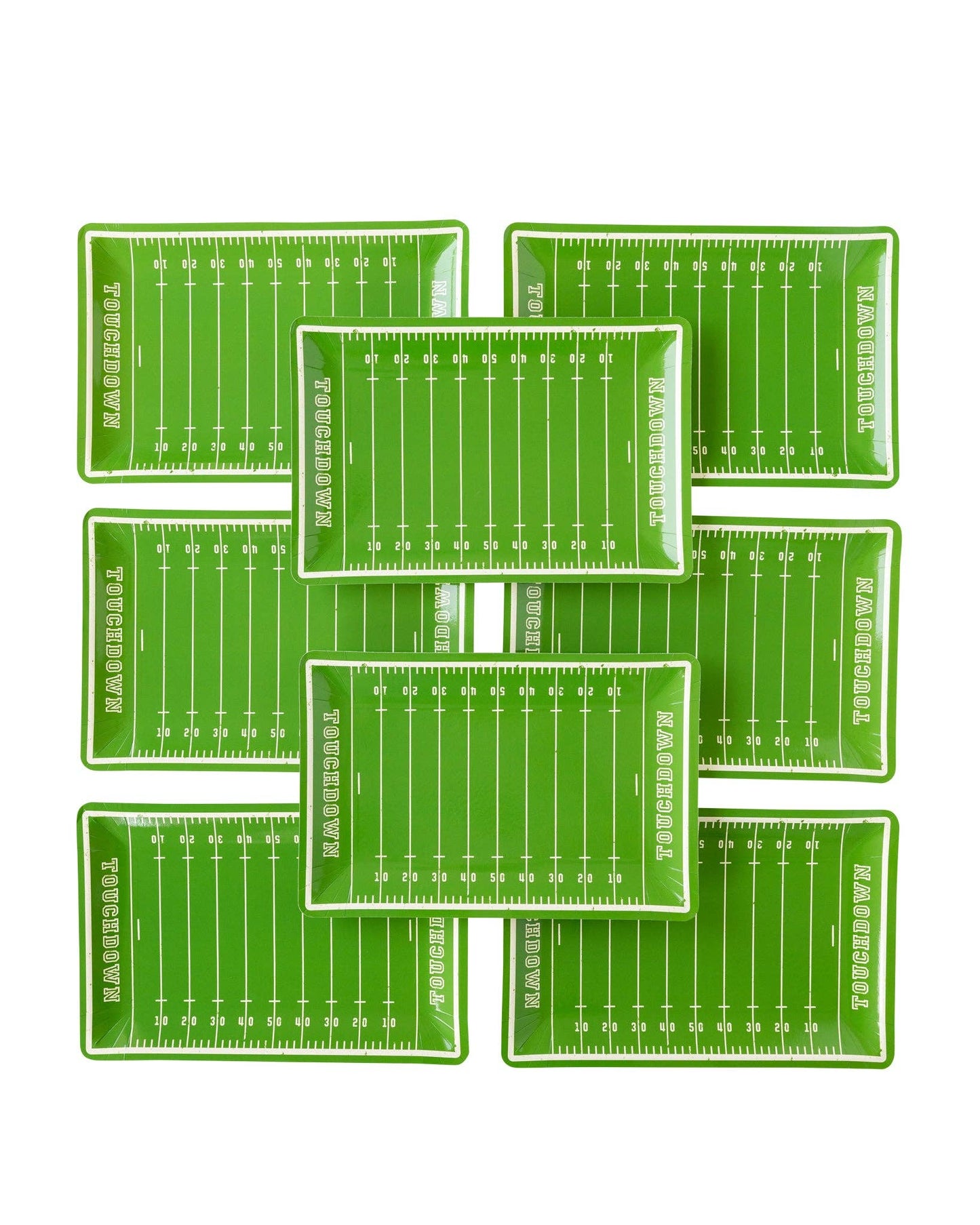 “First Down Feast” 🏈 Football Field Party Plates