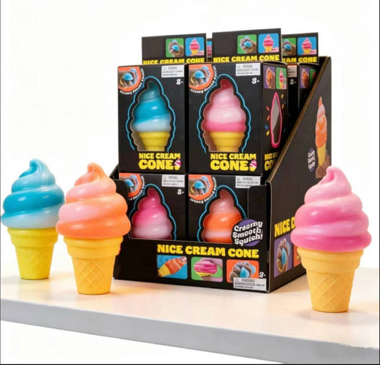 “Meltdown-Proof” 🍦 Ice Cream Squishy Sensory Toy by Hart and Hollow