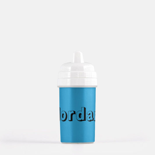 Spill-resistant toddler cup made from BPA-free plastic, ideal for active little ones. Features a one-sided design and removable insert for easy cleaning.
