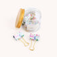 “Holding It Together” 🌸 Floral Binder Clips for Desk & Home (Set of 6) by Emily Ley