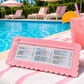 “Pool Rules” 🀄 Splash-Proof Mahjong Card Holder for Large NMJL Cards by Girl Tribe Co