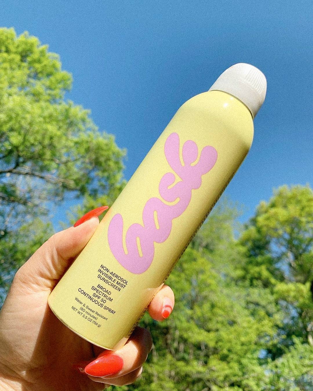 "Mist & Go" ☀️ Bask SPF 50 Non-Aerosol Spray Sunscreen
