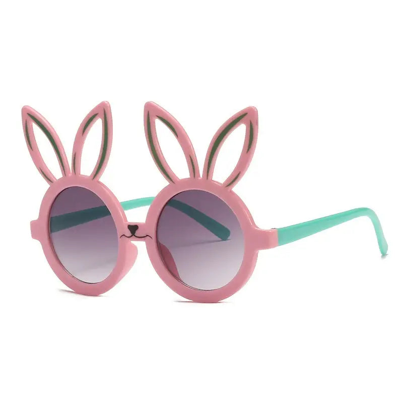 Easter Bunny Sunglasses with Ears – Fun Glasses for Toddlers and Kids Aged 1-8 Years for Spring Festivities