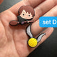 HP Harry Potter Croc shoe charms Shoe Decal Charms JuliesDecal anime charms: Set of 16pcs