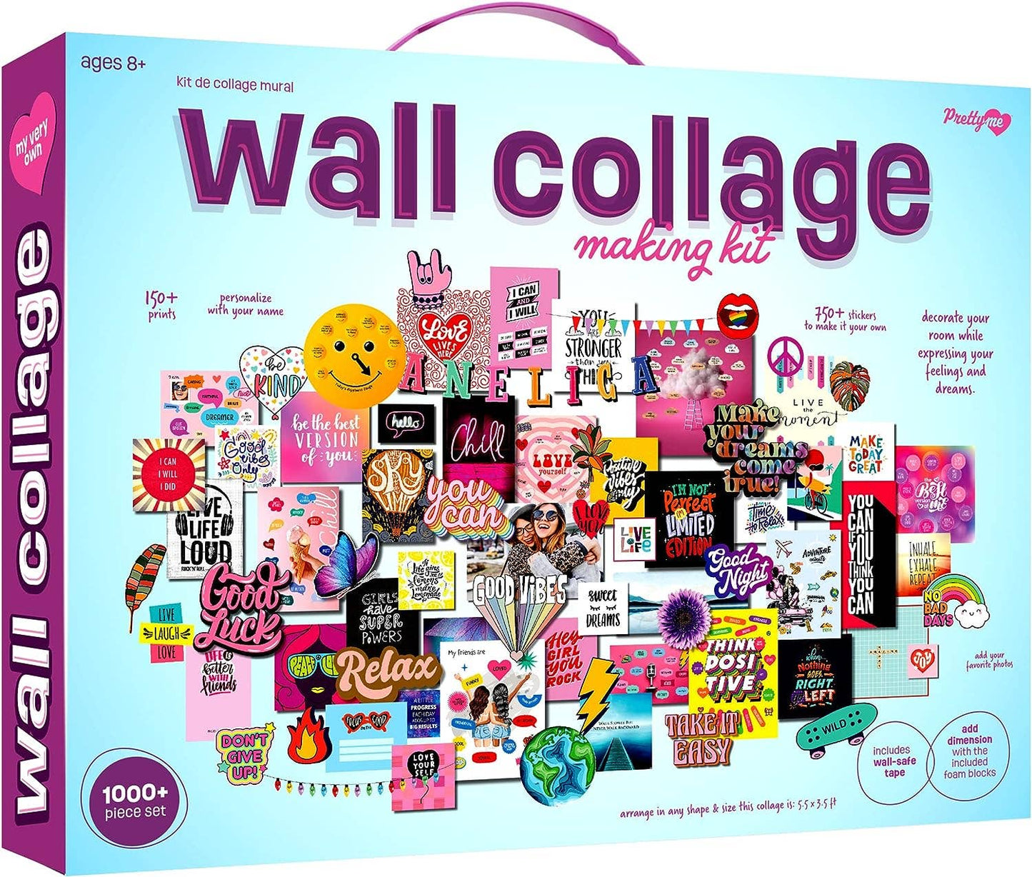 "Wall to Wall" 🖼️ Aesthetic Photo Collage Kit for Teens & Tweens by Dan&Darci