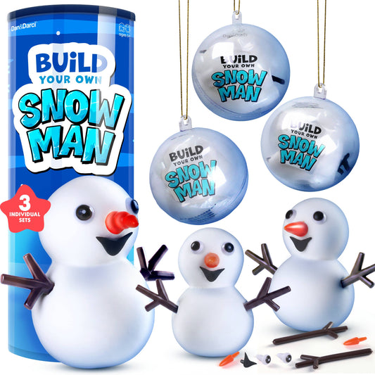 "Snow Squad" ⛄ Build-A-Snowman Outdoor Kit by Dan&Darci
