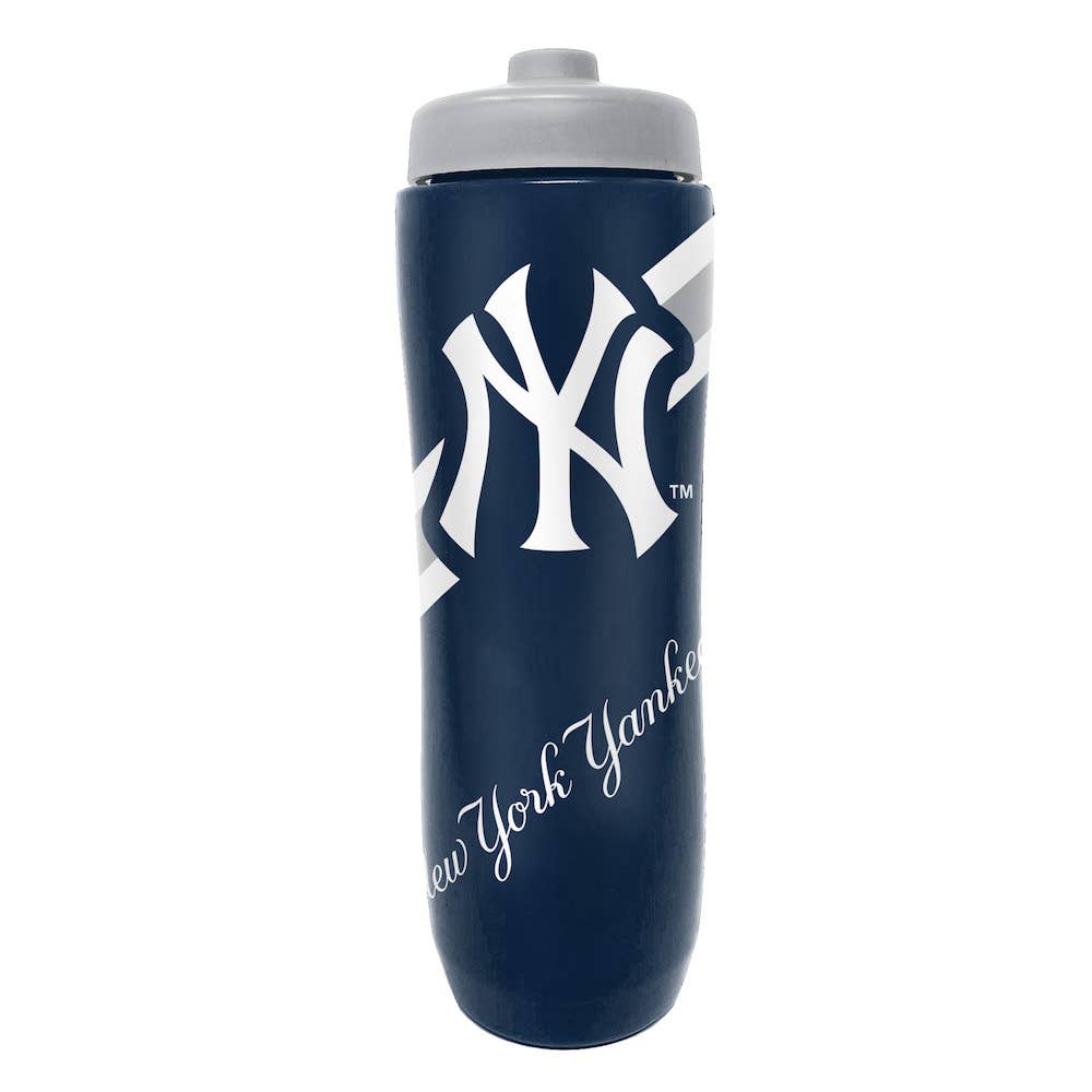 “Sip Happens” 💙 New York Yankees Squeezy Water Bottle