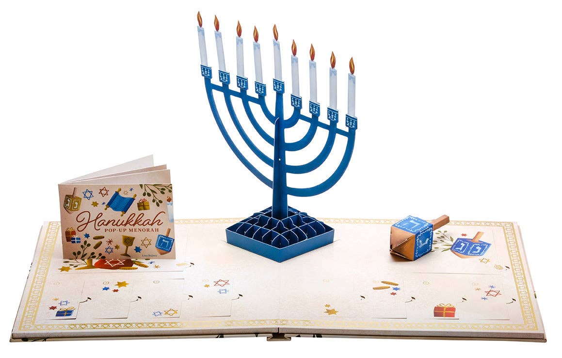“Light Up the Night” 🕎 Hanukkah Pop-Up Menorah Calendar