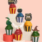 Wizard Cupcake Set - 24 sets of liners + toppers, magic kids