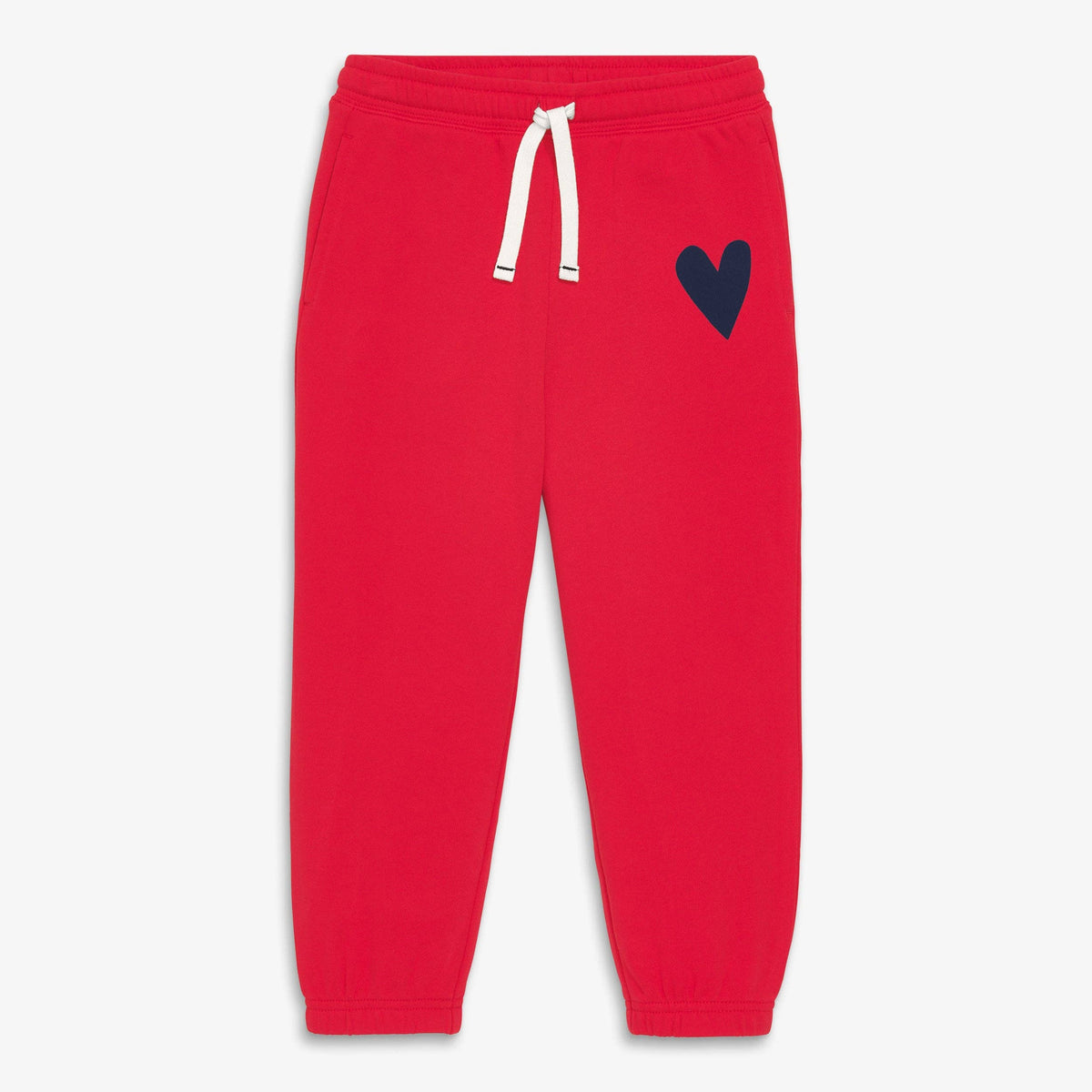 "Soft Spot" 💗 Kids French Terry Heart Sweatpants by Primary