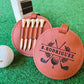 “Tee Up” ⛳️ Personalized Golf Tee Holder